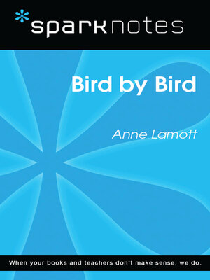 cover image of Bird by Bird (SparkNotes Literature Guide)